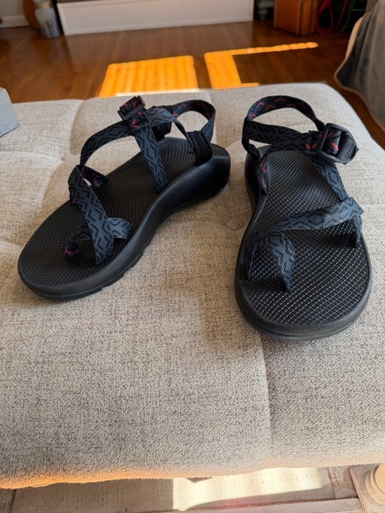 Chaco Z/2 Classic Blue Black Adjustable Sandals Men’s Size 11 NWOT main image 8